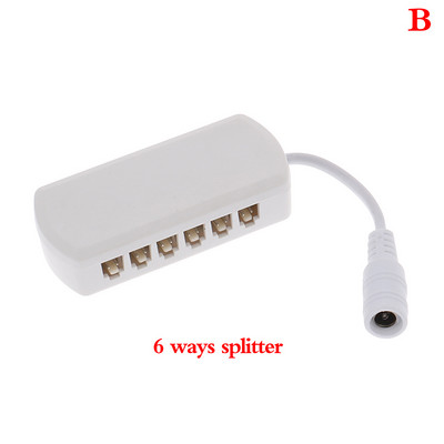 12/6/4Ports 2510 Hub Splitter Harukarbi jaoturi pistikud Isane pistik LED-kapi valgusadapter 2,54 vahekaugus sisemine DC12V