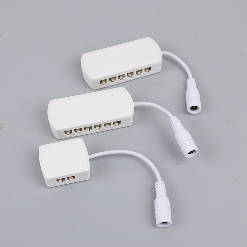 12/6/4 porta 2510 razdjelnik razvodne kutije konektori razdjelnika muški utikač LED adapter za rasvjetu ormarića 2,54 razmaka unutarnji DC12V