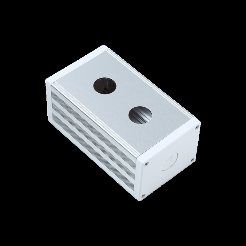 ONPOW BXM6076 22mm Cutie de protecție din aliaj de aluminiu IP40 Industrial 1/2/3/4/5 găuri un singur rând pentru comutator cu buton metalic