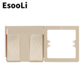 EsooLi Zlatna zidna utičnica Držač telefona Dodaci za pametne telefone Stalak Podrška za mobilni telefon Apple Samsung Huawei Držač telefona