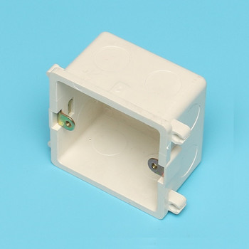 4τμχ Εξωτερική τοποθέτηση Dark Box Διακόπτης τοίχου Socket Cassette 86mm Mount Switch Box, Κασέτα για ηλεκτρικά αξεσουάρ