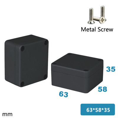 ABS Vodootporna kutija Elektronički sef Plastične kutije Razvodna kutija crne žice Plastični organizator IP67 Vodootporno kućište