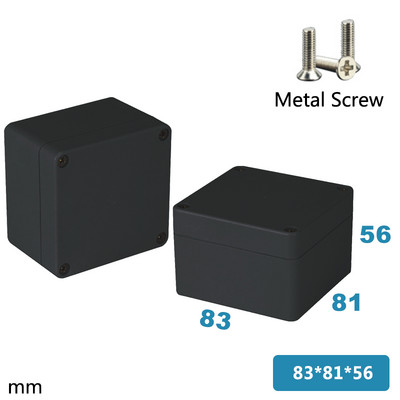 ABS Vodootporna kutija Elektronički sef Plastične kutije Razvodna kutija crne žice Plastični organizator IP67 Vodootporno kućište