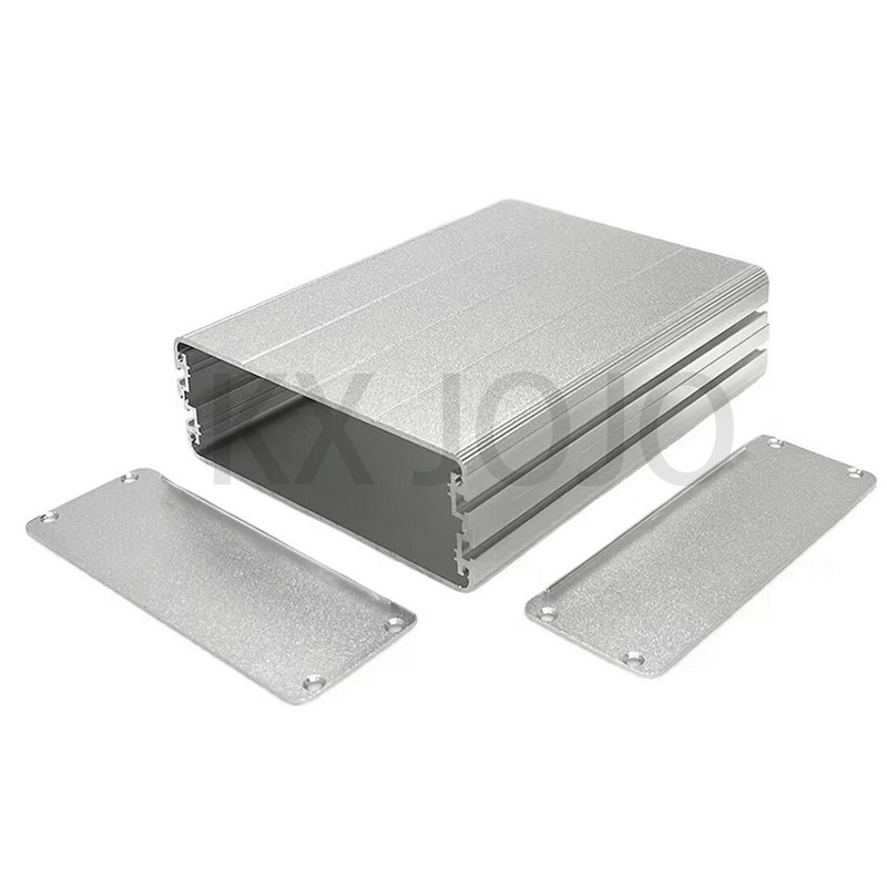 Aluminijsko kućište 122*45*100/110/140/150/160 mm vodootporno srebrno/crno/željezno sivo tiskana ploča s ušima Instrumentacija DIY