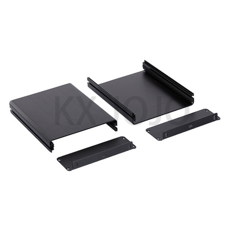 Aluminijsko kućište 122*45*100/110/140/150/160 mm vodootporno srebrno/crno/željezno sivo tiskana ploča s ušima Instrumentacija DIY