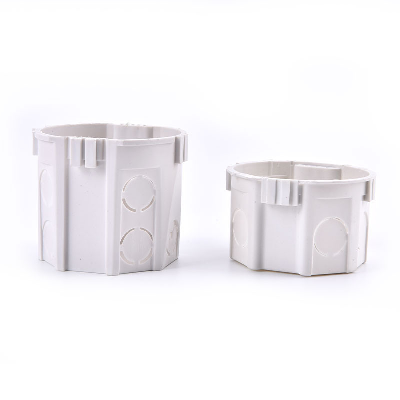 80 Vrsta europske ploče s utičnicama Dark Box Bseed Nova kutija za zidnu montažu Unutarnja kazeta Bijela kutija 70*65 mm za EU standard