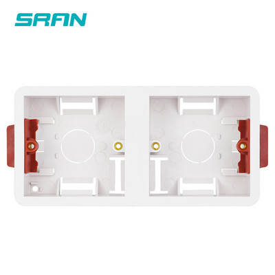 86 Kutija za suhe obloge tipa 2 za gipsane ploče, gipsane ploče, gipsane ploče 35 mm dubine Zidna kutija s prekidačem Zidna utičnica, kaseta SRAN