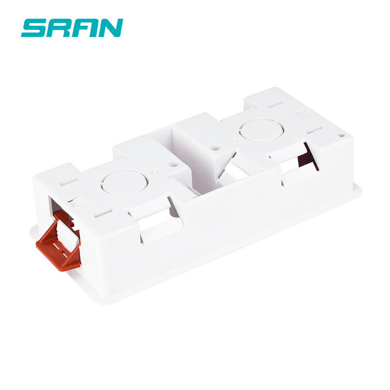 86 Kutija za suhe obloge tipa 2 za gipsane ploče, gipsane ploče, gipsane ploče 35 mm dubine Zidna kutija s prekidačem Zidna utičnica, kaseta SRAN