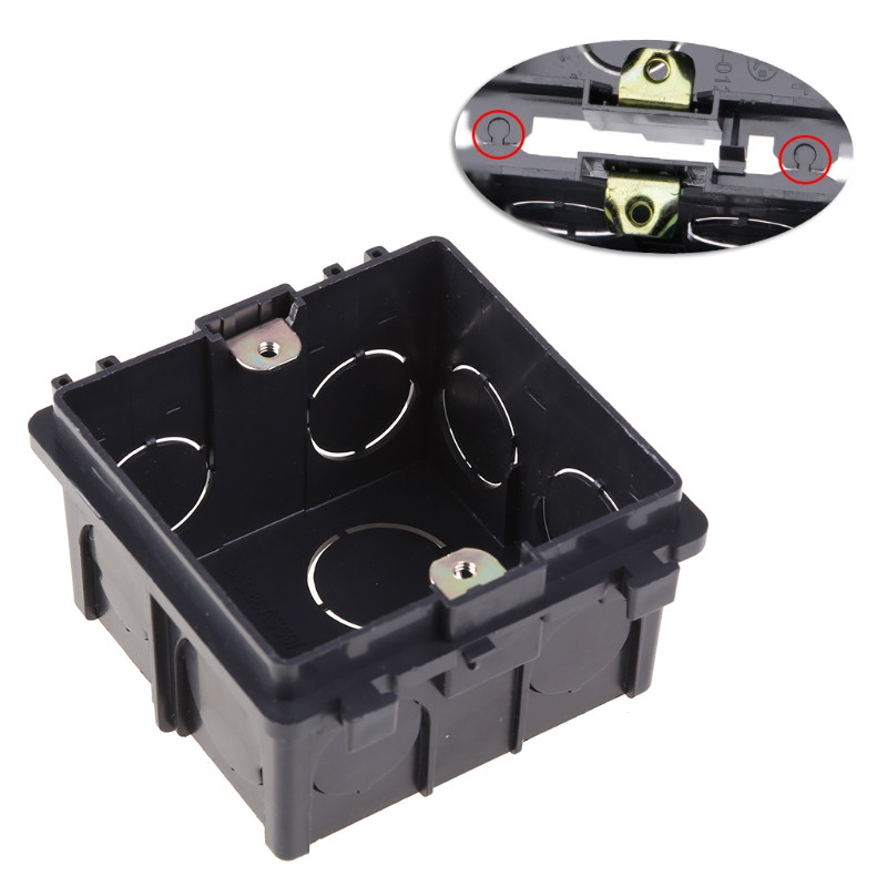 P82D 86-Tip PVC razvodne kutije Kaseta za zidnu montažu za bazu utičnice prekidača