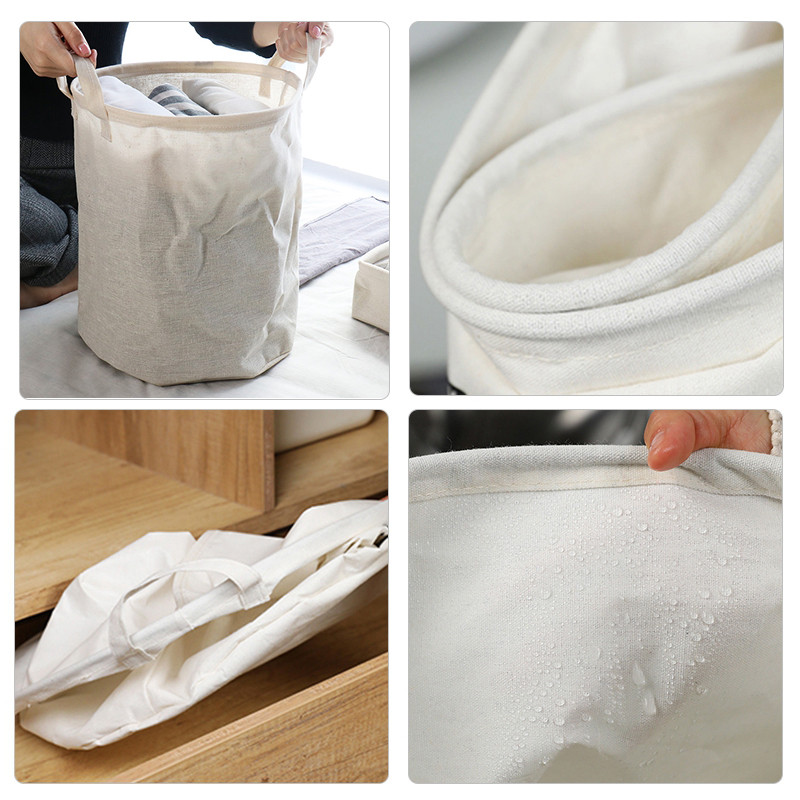 Sklopiva košara za pohranu, vodootporne, izdržljive košare za rublje, kućanske, prijenosne dječje igračke, organizator, kanta za uređenje doma