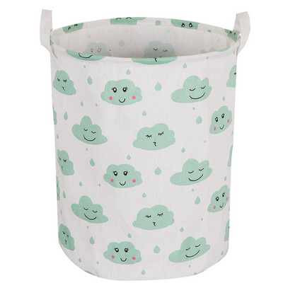 2021. gada jauns, liels veļas grozs, apaļš, netīrs drēbju skapis, apģērbs, rotaļlietas, kokvilna, saliekams, spainis pret putekļiem, liela glabāšanas muca, apgrūtināta.