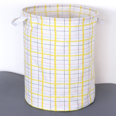 2021. gada jauns, liels veļas grozs, apaļš, netīrs drēbju skapis, apģērbs, rotaļlietas, kokvilna, saliekams, spainis pret putekļiem, liela glabāšanas muca, apgrūtināta.