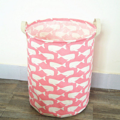 2021. gada jauns, liels veļas grozs, apaļš, netīrs drēbju skapis, apģērbs, rotaļlietas, kokvilna, saliekams, spainis pret putekļiem, liela glabāšanas muca, apgrūtināta.