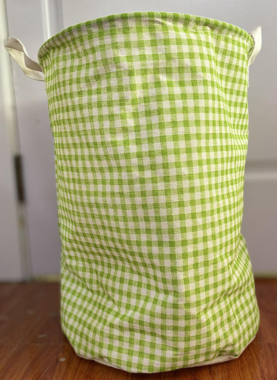 Pamučna lanena košara za prljavo rublje sklopiva periva okrugla vodootporna kanta za organizatore igračka za odjeću veliki kapacitet za pohranu doma