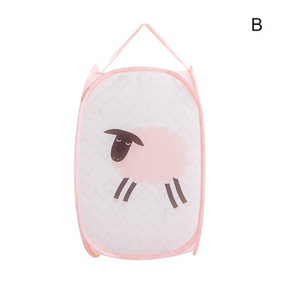 Slatka košara za rublje s ručkama, sklopiva velika zapremnina, otporna na prašinu, torba za prljavo rublje za košare za pranje rublja