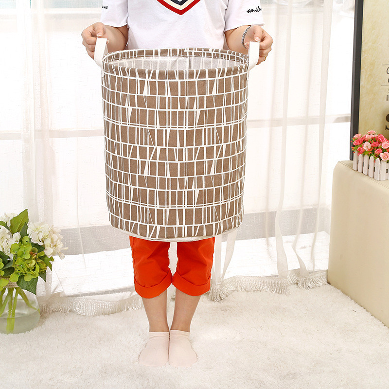 Sklopiva košara za rublje Vodootporna platnena košara za prljavu odjeću Vreća za pohranu igračaka Organizator Skladištenje alata Kućni organizator