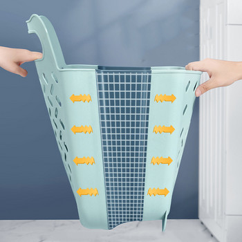 Dirty Laundry Basket Φορητό μπάνιο Πτυσσόμενο βρώμικα ρούχα Καλάθι αποθήκευσης Οικιακός κουβάς οργάνωσης ενδυμάτων