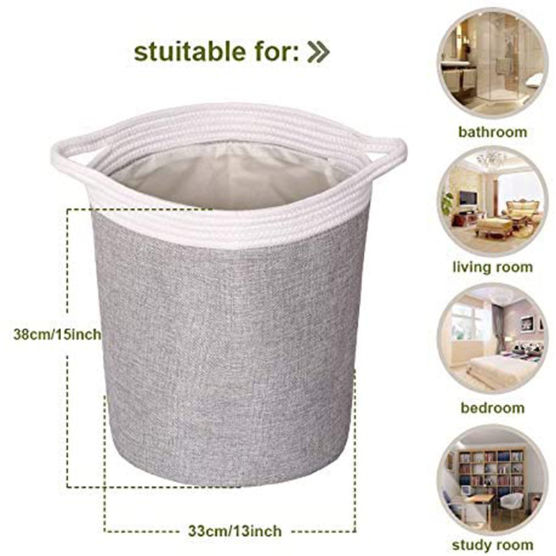 1Gb Ziemeļvalstu salokāms veļas grozs Netīro apģērbu uzglabāšanas spainis Mājas Rotaļlietas Dažādas preces Organizators