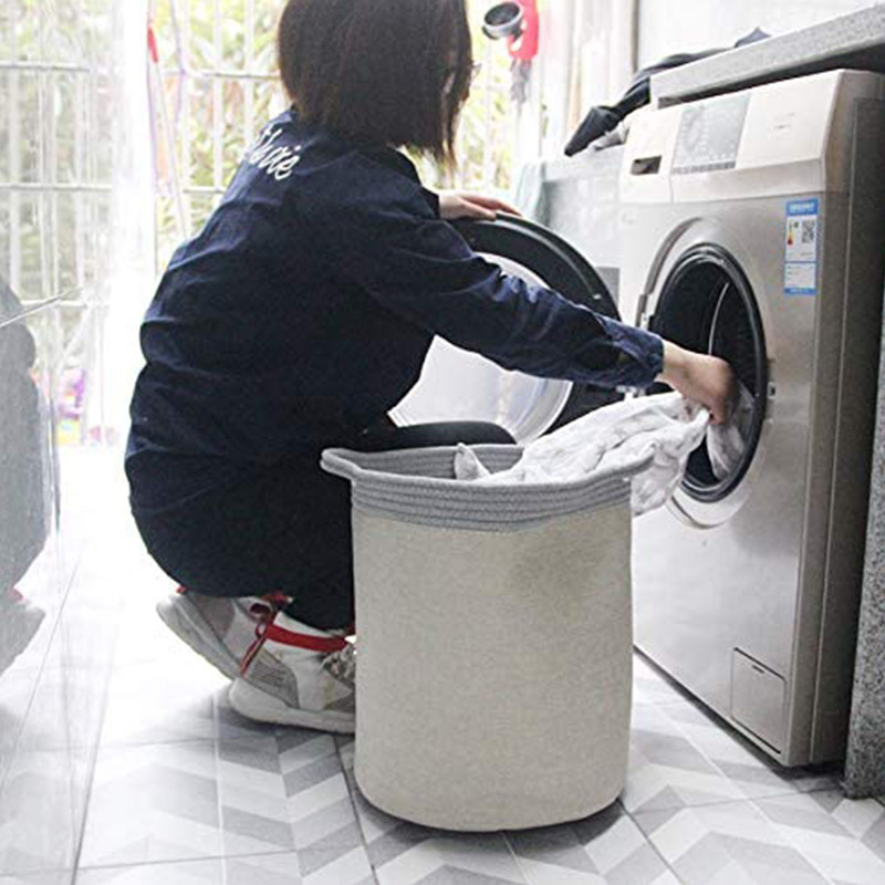 1Gb Ziemeļvalstu salokāms veļas grozs Netīro apģērbu uzglabāšanas spainis Mājas Rotaļlietas Dažādas preces Organizators