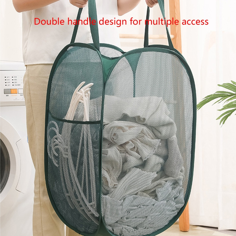 Košara za prljavo rublje Poliesterska sklopiva vodootporna kanta za organizator Odjeća Igračke Kućna košara za pohranu velikog kapaciteta