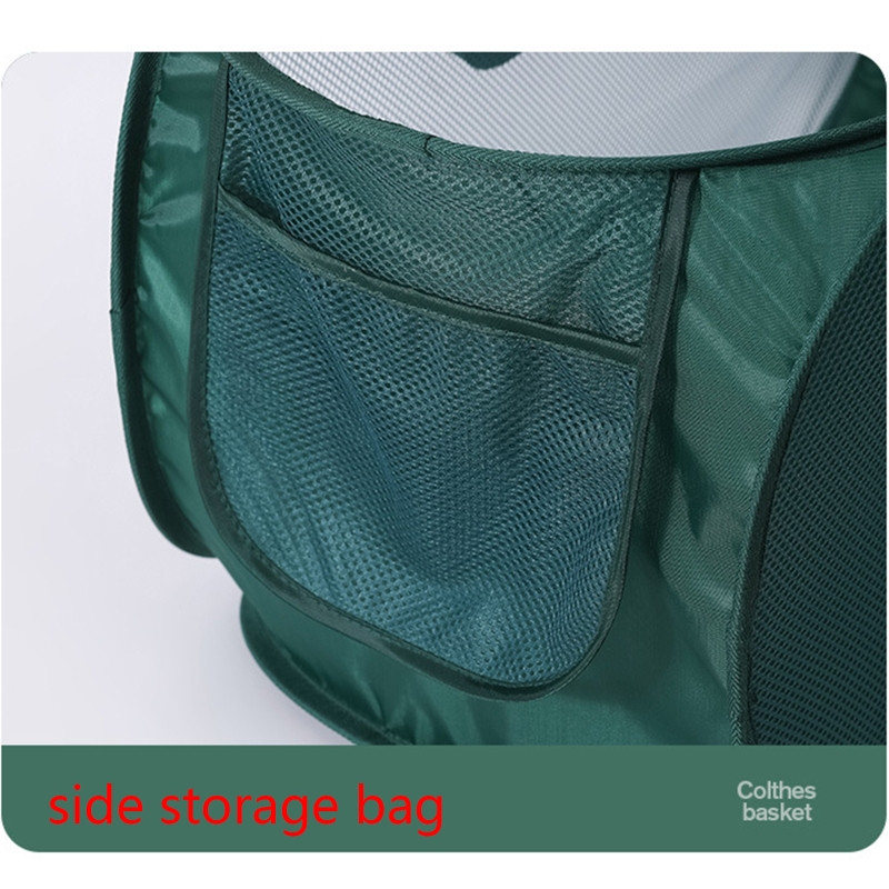 Košara za prljavo rublje Poliesterska sklopiva vodootporna kanta za organizator Odjeća Igračke Kućna košara za pohranu velikog kapaciteta