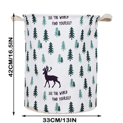 Košara za rublje Sklopivi slatki organizator velikog kapaciteta Držač vrećice za pranje odjeće za kućnu kantu za pohranu Organizator odjeće Igračke