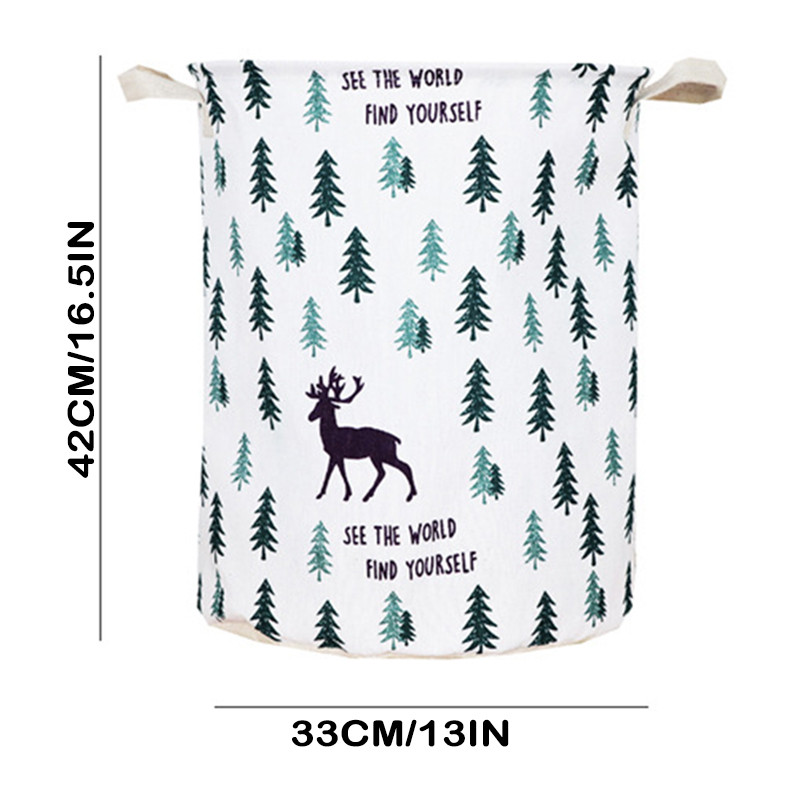 Košara za rublje Sklopivi slatki organizator velikog kapaciteta Držač vrećice za pranje odjeće za kućnu kantu za pohranu Organizator odjeće Igračke