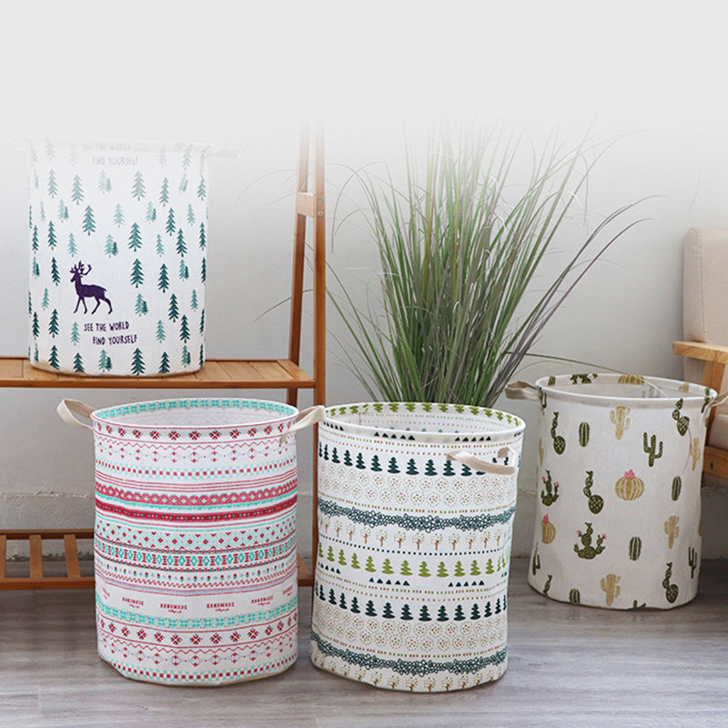 Košara za rublje Sklopivi slatki organizator velikog kapaciteta Držač vrećice za pranje odjeće za kućnu kantu za pohranu Organizator odjeće Igračke