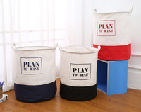 Pamučna posteljina Otvorena košara za pohranu Prošivena košara za prljavo rublje