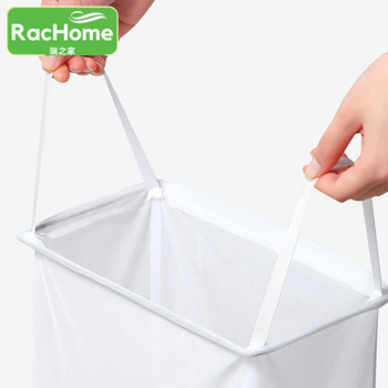 Сгъваема кошница за мръсни дрехи Детски играчки Кофа за съхранение Мрежеста чанта за съхранение Организатори на стена за баня Кош за пране