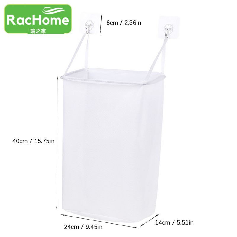 Salokāmas netīrās drēbes traucē bērniem rotaļlietu uzglabāšanas spainis Tīkla uzglabāšanas soma Dažādi piederumi Organizatori Vannas istabas piekarināms veļas grozs