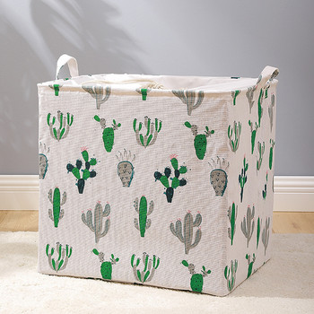 Нова домакинска сгъваема кошница за пране Преносима играчка Кошница за съхранение на дрехи Голям капацитет Модерна кошница за мръсни дрехи Домашен декор