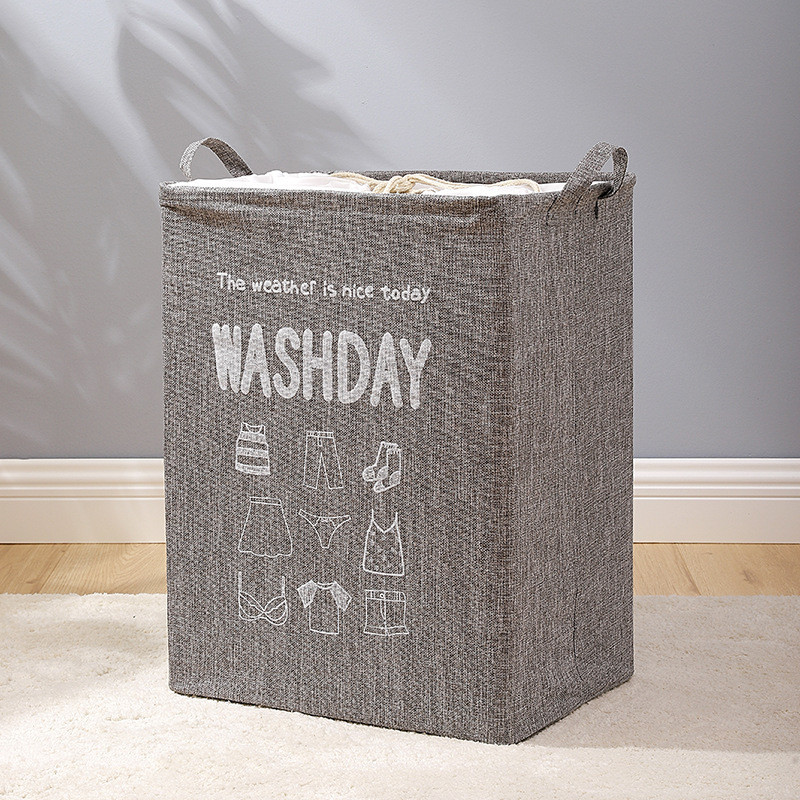 Nova kućanska sklopiva košara za rublje, prijenosna igračka, košara za pohranu odjeće velikog kapaciteta, moderna košara za prljavu odjeću, kućni dekor