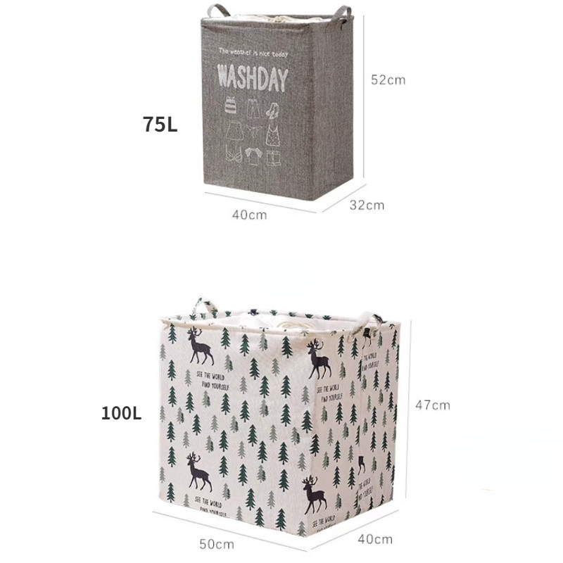 Nova kućanska sklopiva košara za rublje, prijenosna igračka, košara za pohranu odjeće velikog kapaciteta, moderna košara za prljavu odjeću, kućni dekor