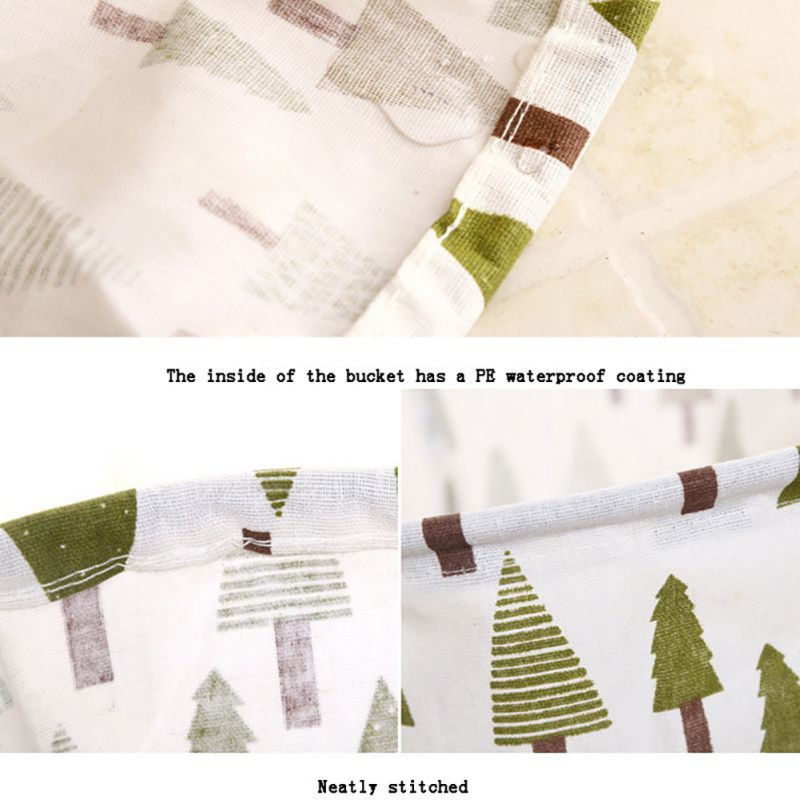 Sklopiva platnena košara za pohranu s uzorkom slatkih životinja Košare za rublje za kupaonicu Velika košara za pohranu Potrepštine za kućnu pohranu