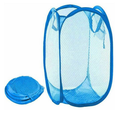 Košare za pohranu rublja, odjeće, košara za rublje, torba za lako otvaranje, mrežasta košara za rublje, košara za studentski dom