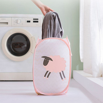 Домакински животински кош за пране Сгъваема анимационна кошница за пране Организатори за мръсни дрехи Чанта за съхранение Аксесоари за баня Инструменти