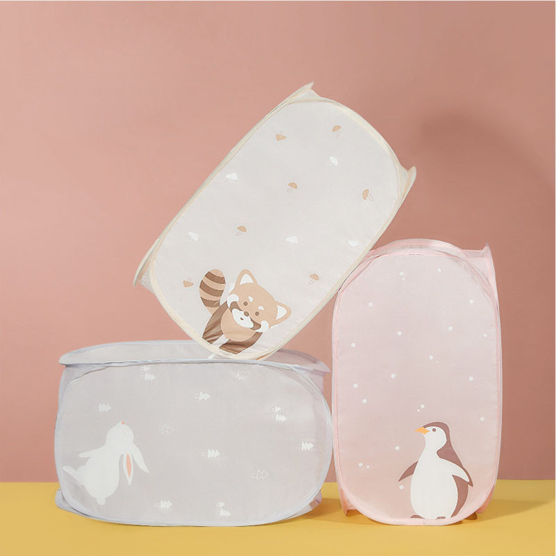 Kućna životinjska korpa za rublje Sklopiva košara za rublje iz crtanih filmova Organizatori prljave odjeće Torba za pohranu Kupaonski pribor Alati