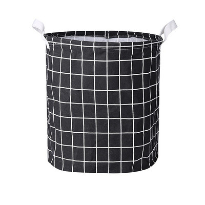 2021. gada jauns īpaši liels veļas grozs ar savilkšanas auklu, apaļš, netīras drēbes, rotaļlietas, salokāms spainis Pretputekļu, liels uzglabāšanas mucas šķērslis
