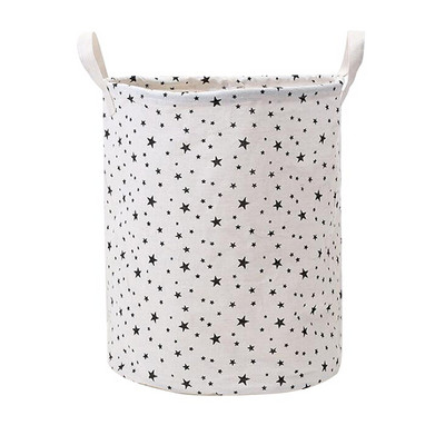 2021. gada jauns īpaši liels veļas grozs ar savilkšanas auklu, apaļš, netīras drēbes, rotaļlietas, salokāms spainis Pretputekļu, liels uzglabāšanas mucas šķērslis