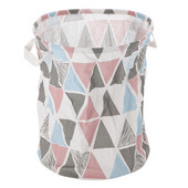 Apģērbu glabāšanas soma salokāma pārnēsājama ar rokturi Mājas piederumi Liela ietilpība ūdensizturīgs 1 gab apģērbu veļas grozs