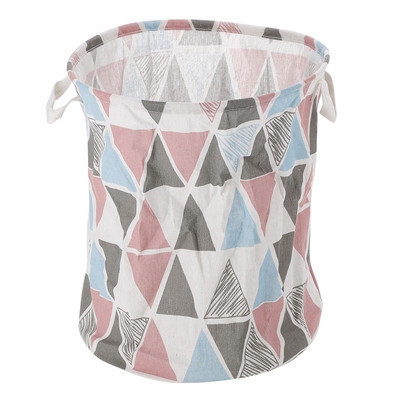 Apģērbu glabāšanas soma salokāma pārnēsājama ar rokturi Mājas piederumi Liela ietilpība ūdensizturīgs 1 gab apģērbu veļas grozs