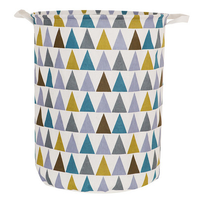 Apģērbu glabāšanas soma salokāma pārnēsājama ar rokturi Mājas piederumi Liela ietilpība ūdensizturīgs 1 gab apģērbu veļas grozs