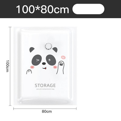 Korduvkasutatav vaakumkott ja pumba kate rõivaste jaoks, kuhu mahub suur plastikust kompressioontühi kott reisitarvikud hoiukonteiner