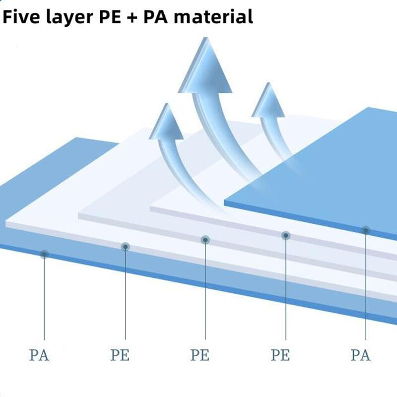 Korduvkasutatav vaakumkott ja pumba kate rõivaste jaoks, kuhu mahub suur plastikust kompressioontühi kott reisitarvikud hoiukonteiner