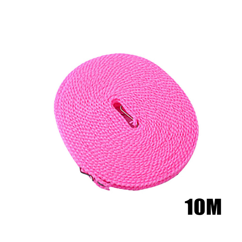 10 m neklizajuće vjetrootporne užadi za rublje Sušilica za odjeću Tkanina za vješanje Uže Zaštita od vjetra Putovanje na otvorenom Kampiranje Stalak za sušenje odjeće