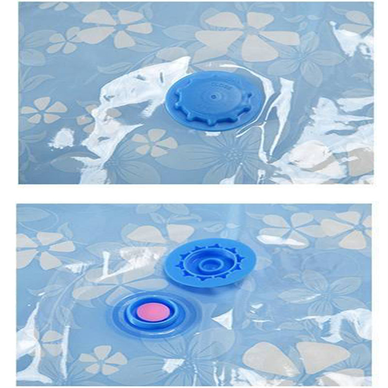 Vakuumska kompresijska vrećica visokog kapaciteta Odjeća za besplatno pumpanje Poplun Skupljanje Zadebljanje Završna obrada Putna pohrana Zatvorena vrećica Plava