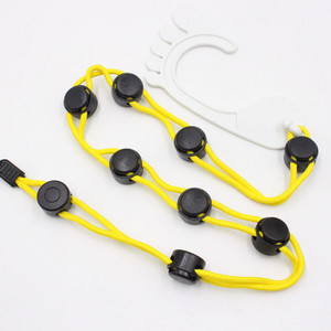 73 cm ABS zeķu tīrīšanas palīglīdzeklis, zils uzglabāšanas maisiņš Regulējams, neslīdošs štrope Drēbju auklas tīrīšanas palīgrīki Zeķu organizators