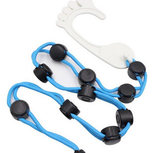 73 cm ABS zeķu tīrīšanas palīglīdzeklis, zils uzglabāšanas maisiņš Regulējams, neslīdošs štrope Drēbju auklas tīrīšanas palīgrīki Zeķu organizators