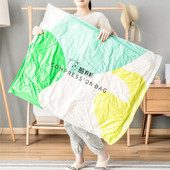 Višekratna vakuumska vrećica i navlaka za pumpu za odjeću. Velika kompresirana plastična prazna vrećica. Spremnik za pohranu pribora za putovanja.